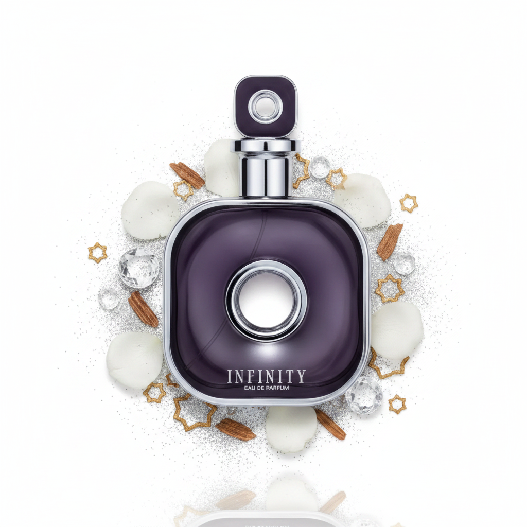 Armaf Infinity Silver - Fondo Blanco Limpio
