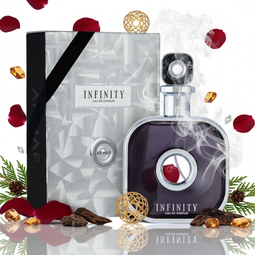 Armaf Infinity Silver - Lifestyle Editorial Árabe